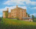 scottish artists painting of Dalhousie Castle