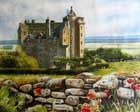 painting of highland castle