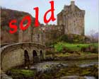 Scottish artists painting of castle