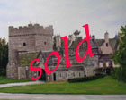 contemporary art painting of Drum Castle