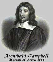 picture of Archibald Campbell, Marquis of Argyll 1661