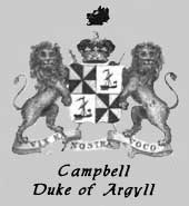 armorial bearings of the Duke of Argyle