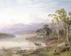 landscape painting of Rothiemercus forest in 1850
