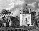 old etching of cassillis house