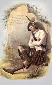 scottish paintings of clan members painted in 1845