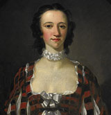 painting of Flora MacDonald in 1747