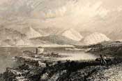 dunstaffnage castle in 1838