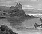 old painting of Duntrune castle