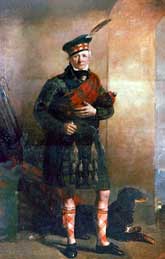 painting of Alexander Robertson 15th clan chief