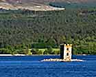 photo of Robertson crannog Eilean nam Faoileag