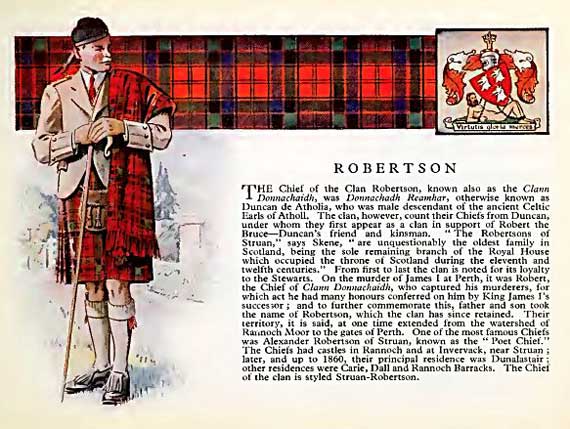 clan Robertson history