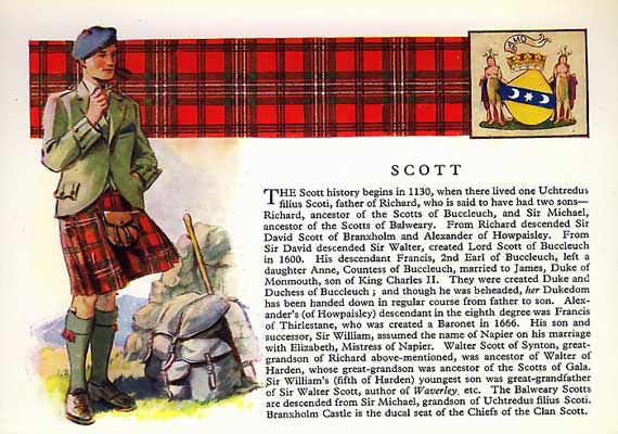 history of the Scott clan