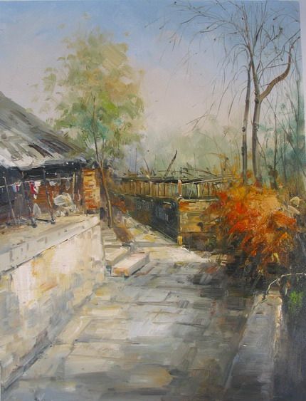 Scottish artist painting