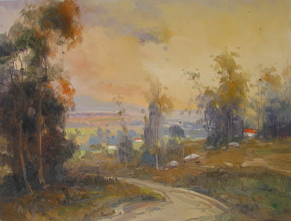 Scottish artist painting