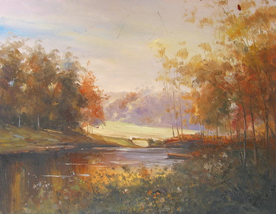 Scottish artist painting