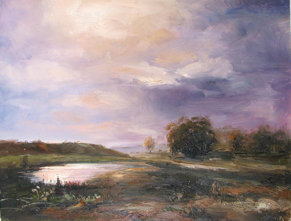 Scottish artist painting