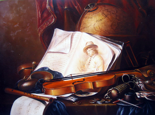 Scottish artist painting