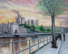 Scottish artists painting of Inverness