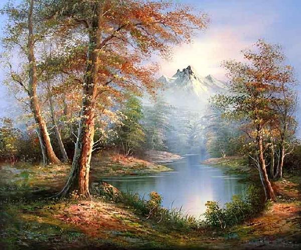 Scottish artist painting