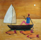 boat painting