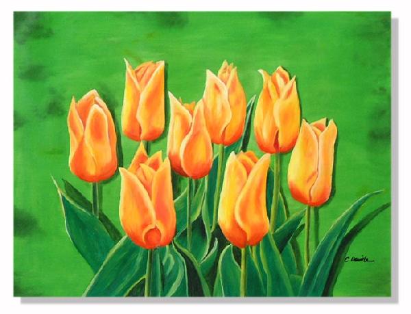 flower painting
