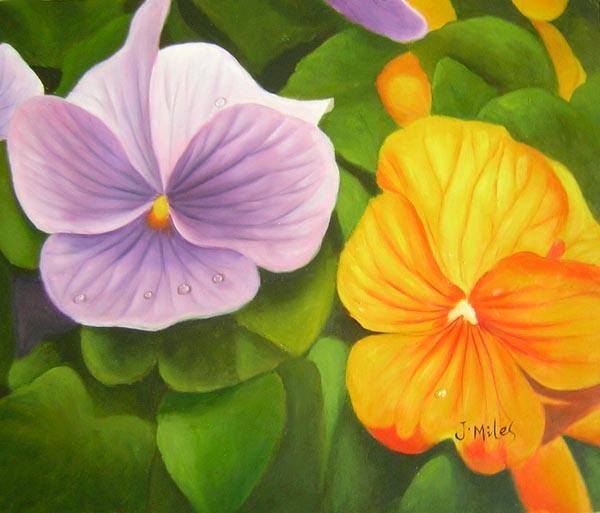 flower paintings