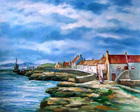 painting of the Buckhaven fishing community