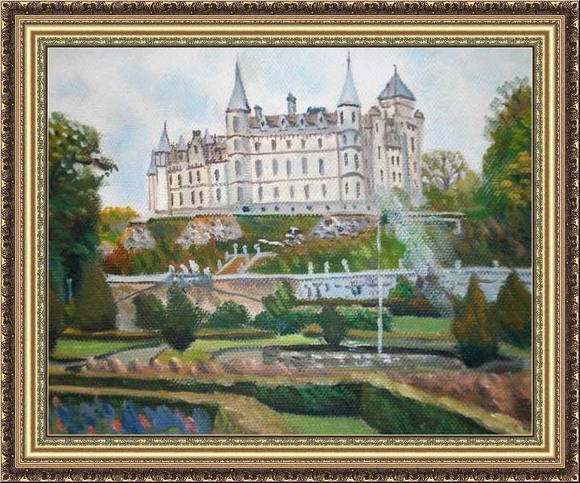 Scottish artist painting