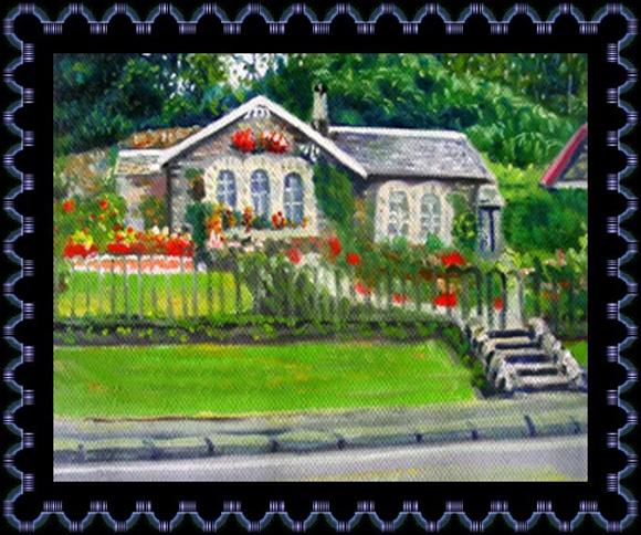 Scottish artist painting