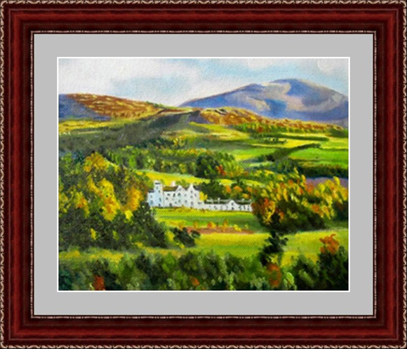Scottish artist painting