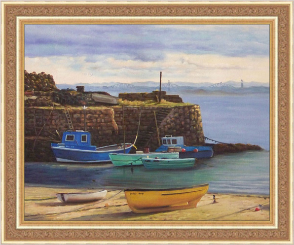 Scottish artist painting