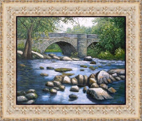 Scottish artist painting