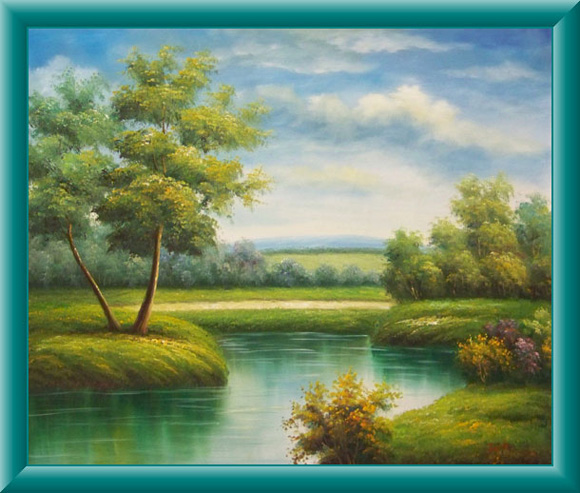 Scottish artist painting