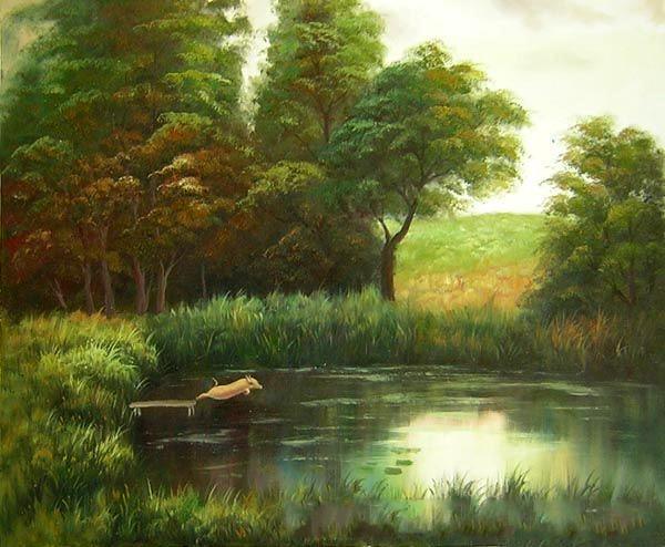reproduction landscape painting for sale in our Scottish Art Gallery